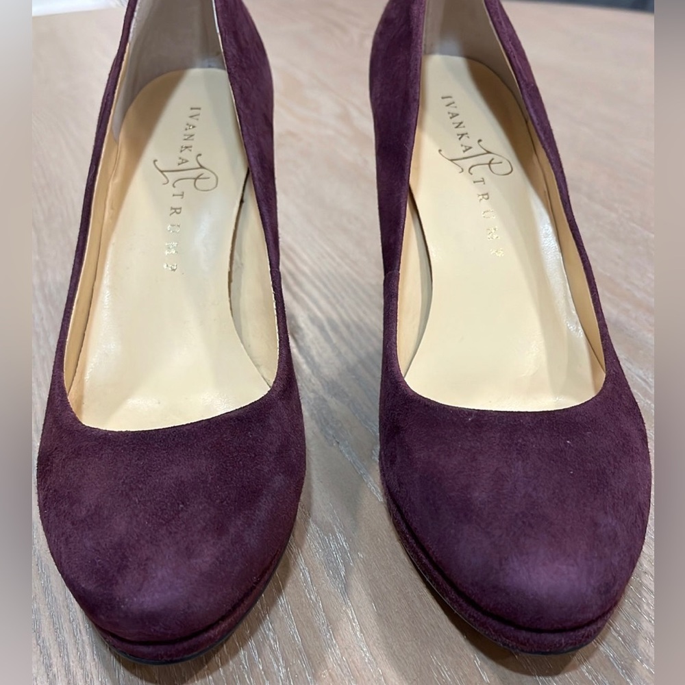 IVANKA TRUMP ROUND-TOE WINE
